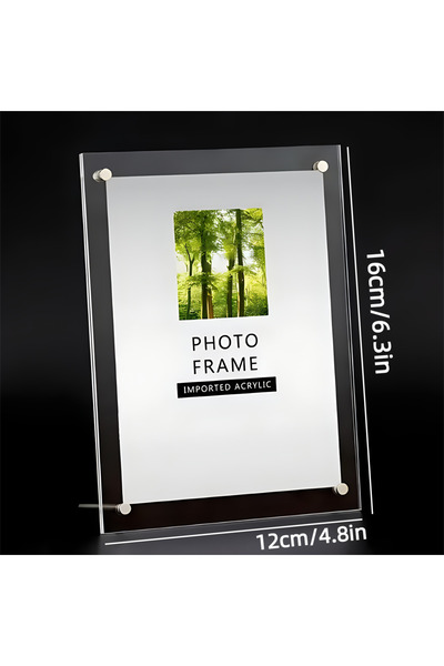 Choice 16x12cm 1pcs,Transparent Photo Frame Acrylic Photocard Holder Picture ...