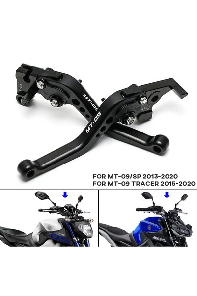 Choice for MT09 2013-2020 2024 Short Brake Clutch Lever For YAMAHA MT07 MT09 ...