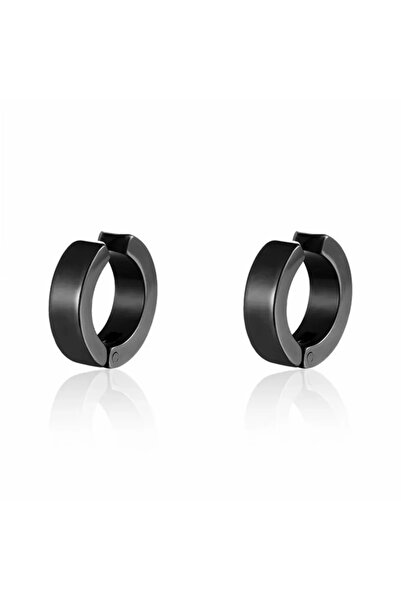 Choice B2-2pcs-Black 2pcs Punk Non Piercing Clip Earrings for Man Woman, Tita...