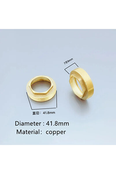 choice2 41mm copper glan 1PC 35/40mm Faucet Spool Gland Shower Fixing Cap Cov...
