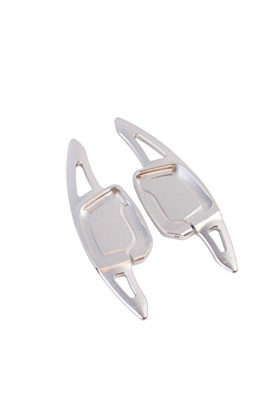Choice Silver Aluminum Steering Wheel Paddle Shifter Extension For Audi 2019+...
