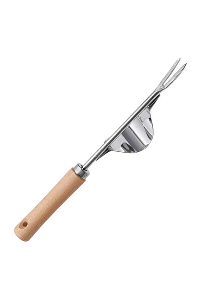 Choice 1pcs Dark Grey Manual Weed Remover With V-Shaped Fork Long Handle Gard...