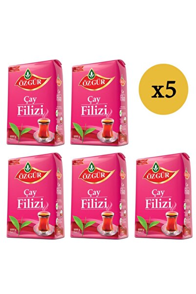 özgür çay Çay Filizi 1000 G (5'li Paket)