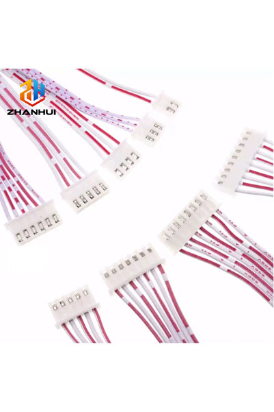Choice5 20CM 5Pin-10Pcs JST XH 2.54mm Pitch Female to Female Flat Ribbon Cabl...