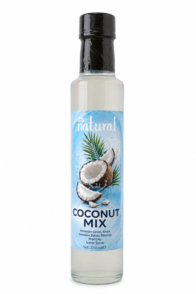 it's Natural Coconut Mix Hindistan Cevizi Şurubu 250 ml