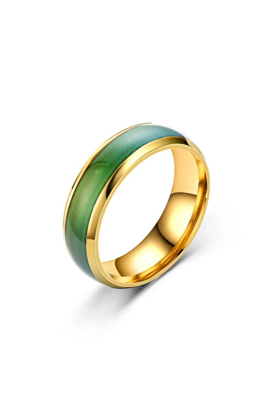 Choice 6 2 6MM Changing Color Stainless Steel Rings For Women Mood Emotion Fe...