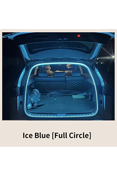 Choice 4M Ice blue Car High Brightness Trunk Lighting Ambient Light Interior ...