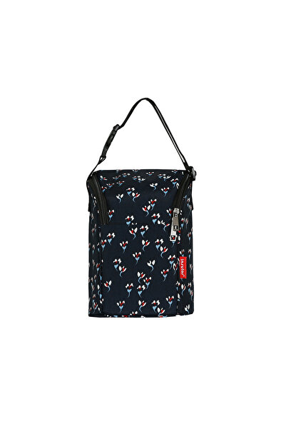 Choice Black Flower Portable Mother Feeding Bottle Bag Heat Insulation Lunch ...