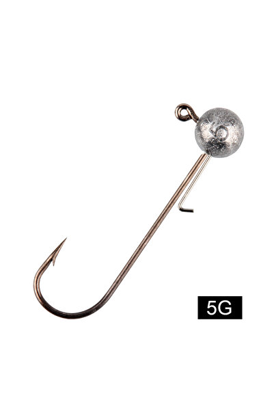 Choice 5g Spinpoler 5g 7g 10g 14g Jig Heads Fishing Hook Long Shank Round Bal...