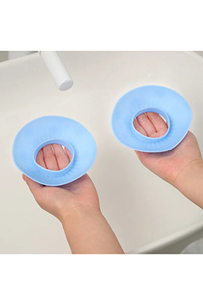 Choice5 Blue 2pcs Silicone Waterproof Face Wash Wristbands Splash-Proof Adult...
