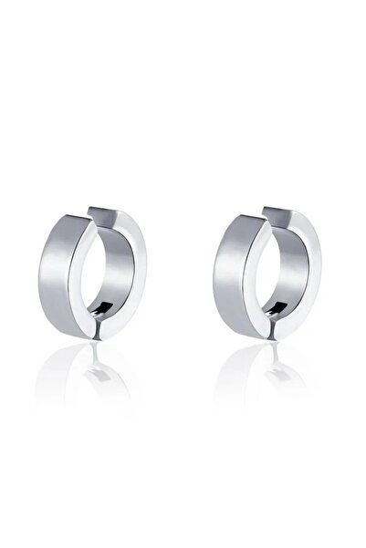 Choice A1-2pcs-Silvery 2pcs Punk Non Piercing Clip Earrings for Man Woman, Ti...