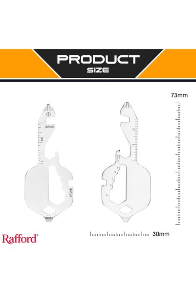 Choice 1 Pcs Rafford 24-in-1 Multi-Tool Key,Portable Stainless Steel Key Tool...
