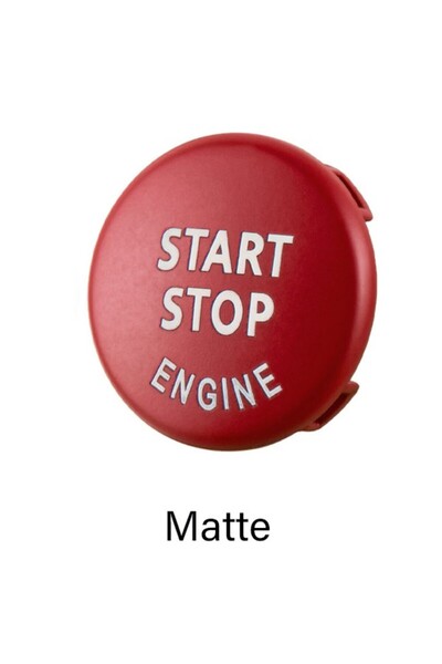 Choice Matte red Car Engine START Button Replace Cover STOP Switch Accessorie...