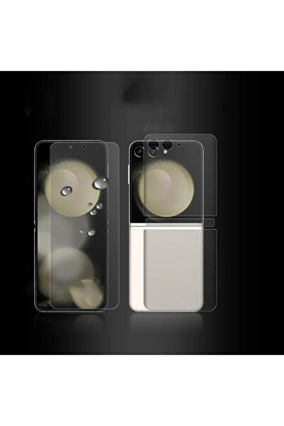 Choice4 Galaxy Z Flip5 4 In 1 Matte Hydrogel Film For Z Flip 7 6 5 4 3 Inner ...