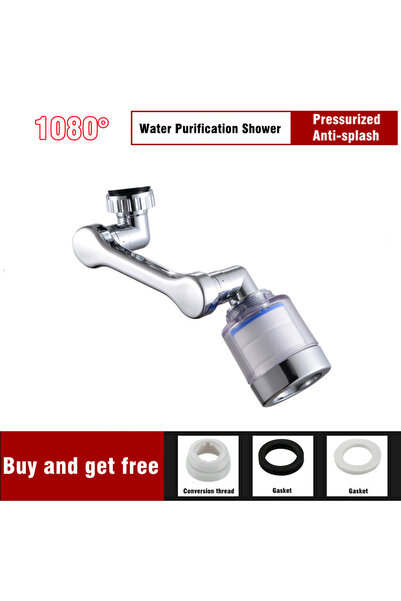 Choice3 1080 Swivel New Universal Tap Aerator with Filter Element 1080° Splas...