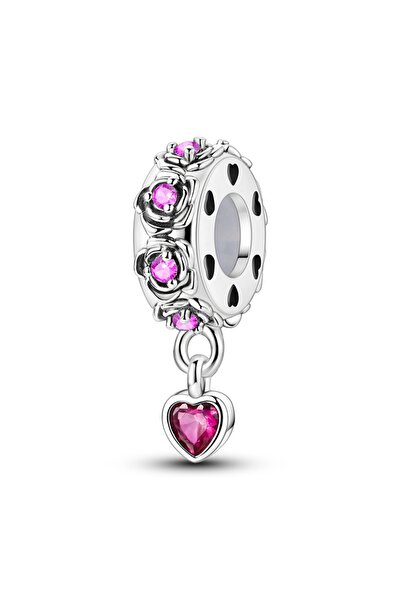 Choice14 KTC1445 925 Sterling Silver Silicone Spacer Stopper Beads Charms Jew...