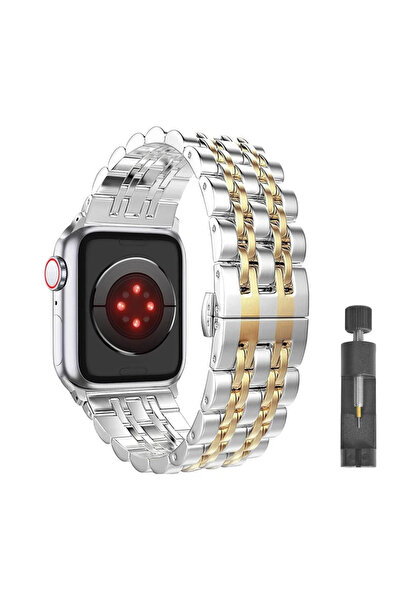 Choice8 S10-46 42 44 45 49mm Silver G Strap for Watch Ultra2 49mm 46mm 45mm 4...