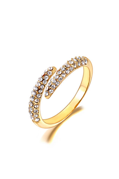 Choice resizable R24003G Lokaer Luxury Shiny Cubic Zirconia Exquisite Stainle...
