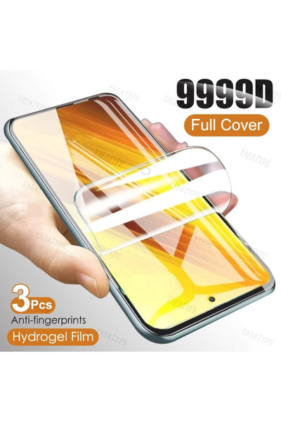 Choice Hydrogel Film 3 Pieces Poco X3 NFC 3PCS Hydrogel Film For Poco F3 F4 X...