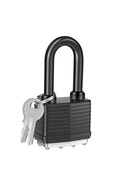 Choice1 New model 1pc 6Pcs Waterproof Padlocks with 12 Steel Keys 1-9/16inch ...
