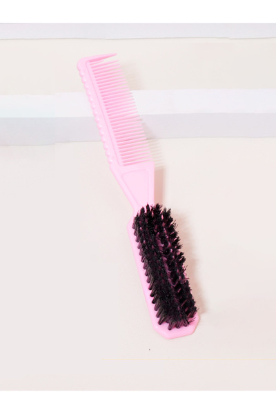 Choice Pink-BoLKSTSS Multi functional fading brush, nylon bristles, men's hai...