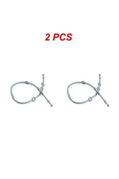 Choice6 C126 Blue 2pc 1~2PCS New Silicone Toy Safety Straps Newborn Teething ...