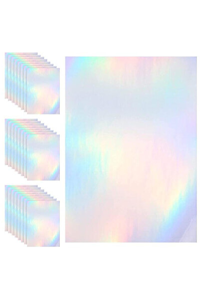 Choice7 10pcs Colorful Holographic Glitter Laser Self Adhesive Waterproof Vin...