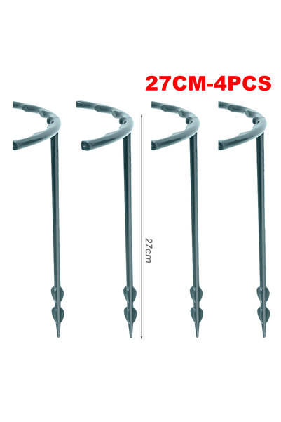 Choice5 27CM-4PCS Plastic Plant Support Pile Frame Greenhouse Arrangement Sem...