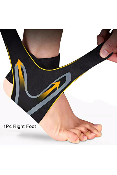 Choice4 M Right 1 Pc Ankle Brace Support Compression Sleeve Breathable Runnin...