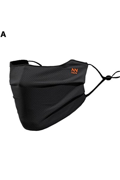 Choice13 A Breathable Ice Silk Face Cover UV Protection Sun Shield Washable R...
