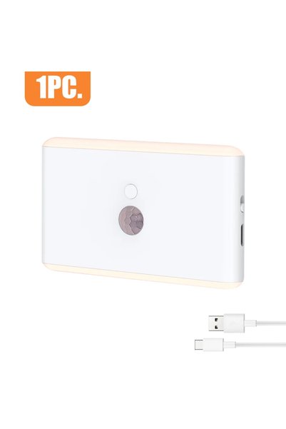 Choice 1pcs Night Light with Motion Sensor Indoor Bright LED Lamp 3 Modes Sta...