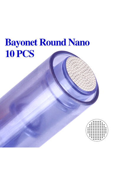 Choice13 10pcs round Bayonet Slot Cartridge Needle for A6 Dr Pen Microneedle ...