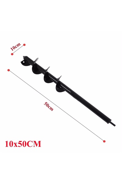 Choice 10x50 سم 8 أحجام DIY زارع من الفولاذ الكربوني مثقاب حديقة حلزوني مثقاب...
