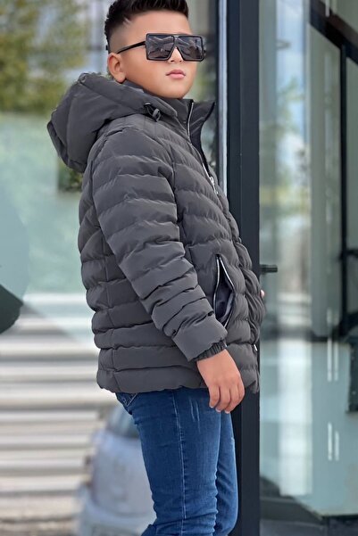 Zaziko Kids Boy's Detachable Hooded, Densely Stitched Nova Fabric Winter Puff...