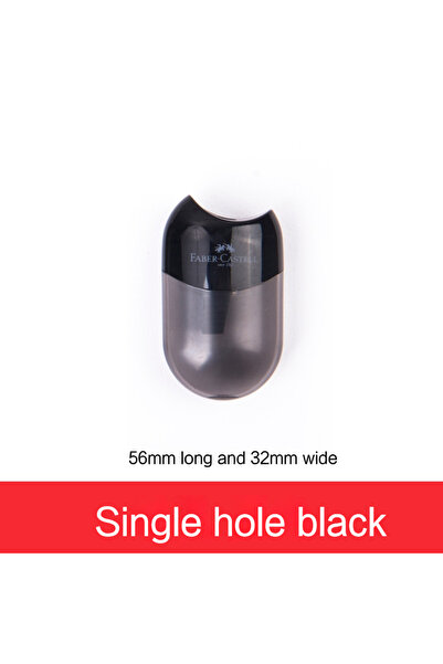 Choice5 Single Hole Black Faber Castell Cute Pencil Sharpener Double Hole wit...