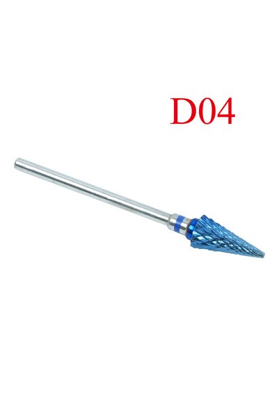 Choice9 D04 Dental Tungsten Carbide Nail Drill Bits Machine Cutter File Manic...