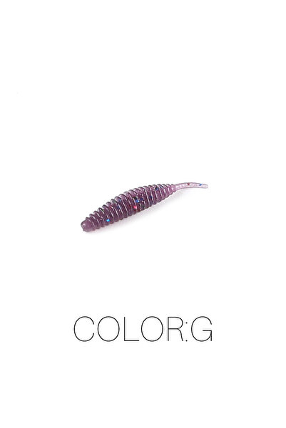 Choice 25mm100pcs0.1g G SUPERCONTINENT Small worm bait soft bait Tanta shrimp...