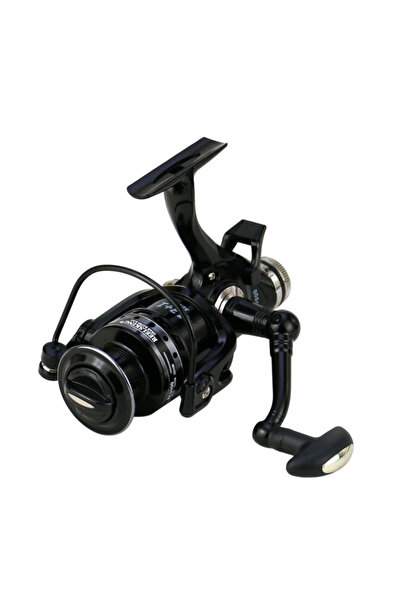 Choice 6000 Series 14 black 5.2:1 Gear Ratio Spinning Fishing Reel Metal Spoo...