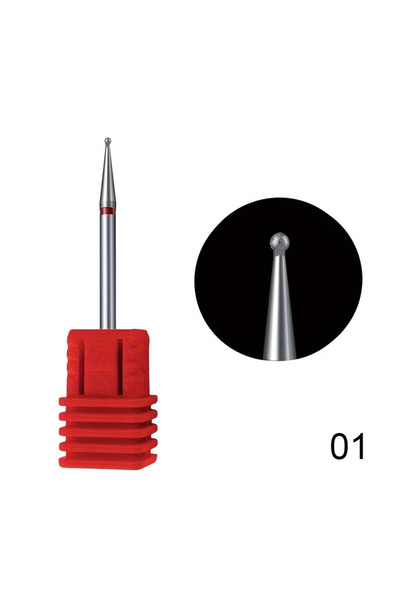 Choice47 Style 1 Diamond Milling Cutter Nail Drill Bits Set For Manicure Acce...