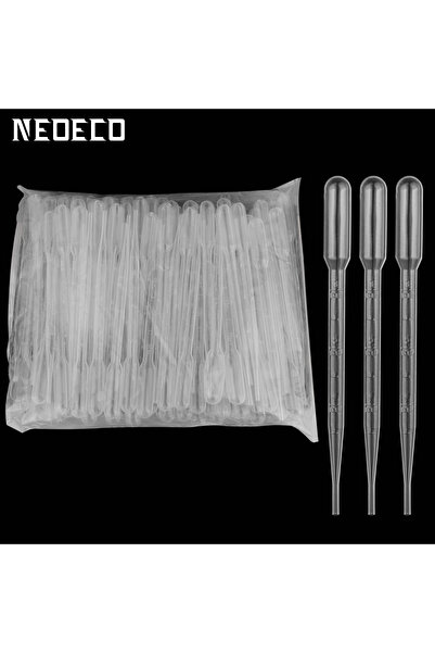 Choice NCT-3ML100PCSDP2 100PCS 3ML Airbrush Plastic Transfer Pipettes Eye Dro...