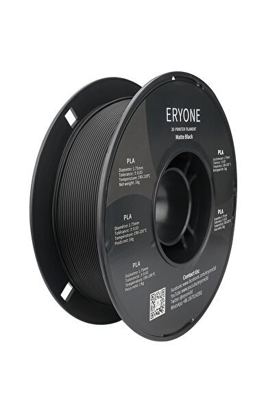 Choice7 Matte Black ERYONE PLA Filament Matte Premium 3D Print,Multicolor Ava...