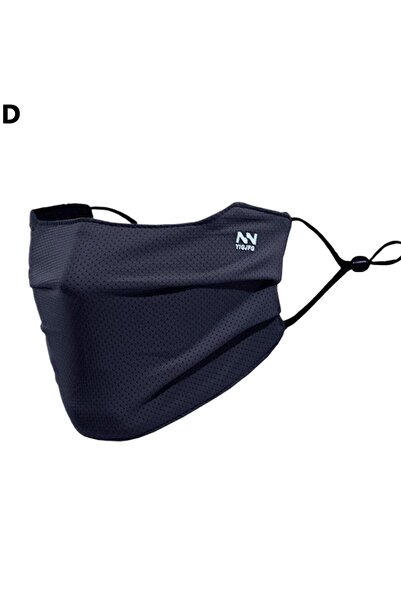 Choice10 D Breathable Ice Silk Face Cover UV Protection Sun Shield Washable R...