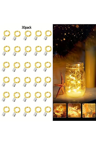 Choice 3M30LED Warm White 30 Packs Fairy Tale Lamp Battery Operated String Li...