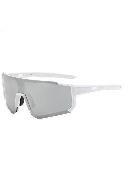 Choice3 white silver Hiking 2pcs Cycling Anti Light Glasses Men Women UV400 S...