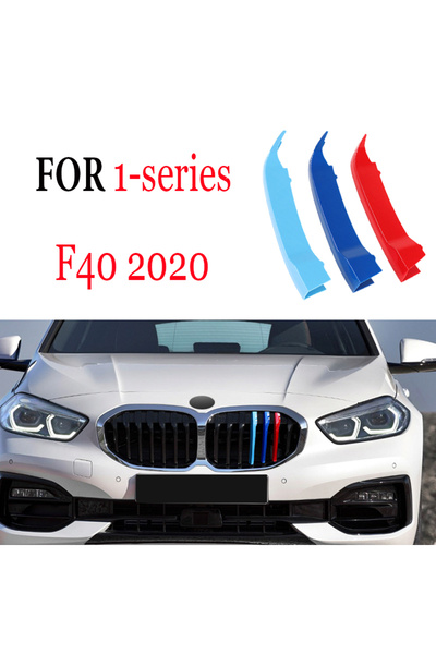 Choice30 مجموعة من 3 قطع من شرائط تزيين الشبك الأمامي لسيارات BMW الفئة 1، 2،...