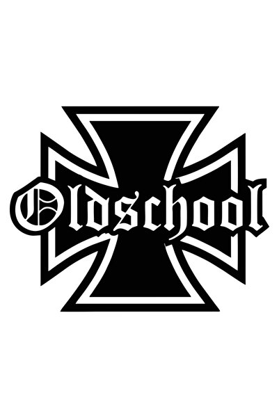 Choice 18.8x14.9cm G204A1 black Old School Personality Vinyl Decal Truck Wind...