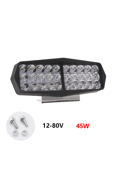 Choice1 30 مصباح أمامي للدراجات النارية LED 12 فولت 80 فولت أضواء قيادة عالية...
