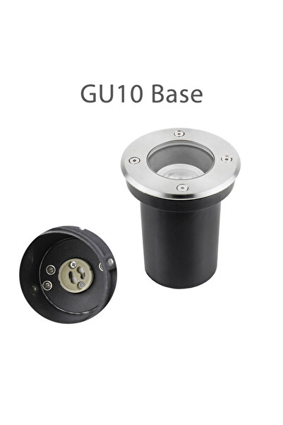 Choice 3000K GU10 round LED In-ground Light 12V 85-265V Buried Lights GU10 MR...