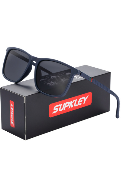 Choice Blue Gray SUPKLEY Sports Polarized Sunglasses For Men Women Sun Glasse...