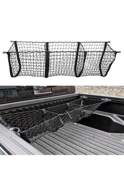Choice Cargo Net for Pickup Truck Bed Trunk Cargo Storage Organizer Mesh Carg...